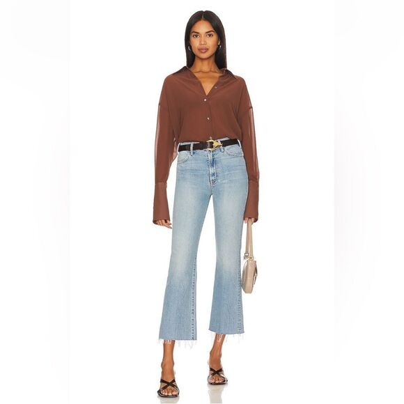 MOTHER The Hustler Ankle Fray jeans in Home On The Range - Picture 3 of 11